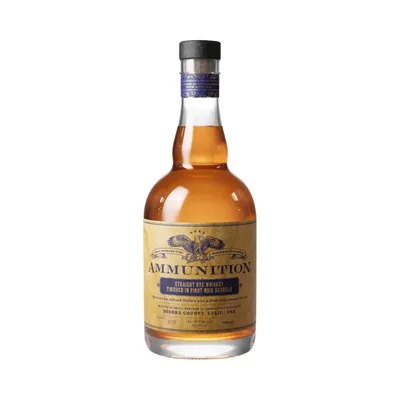 Ammunition Straight Rye Finished In Pinot Noir Barrels Whiskey