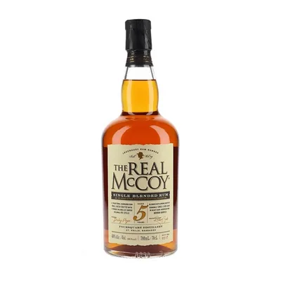 The Real McCoy Single Blended 5 Year Aged Rum