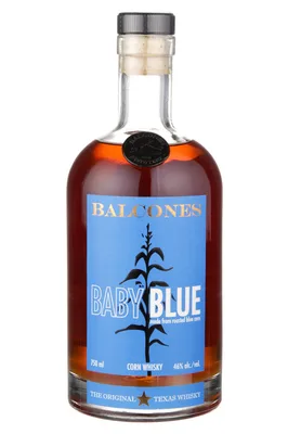 Balcones Distilling Whiskey Baby Blue Corn Whisky