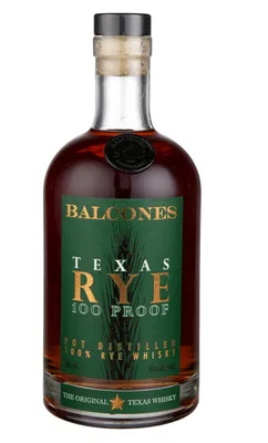 Balcones Texas Rye Whisky 100 Proof