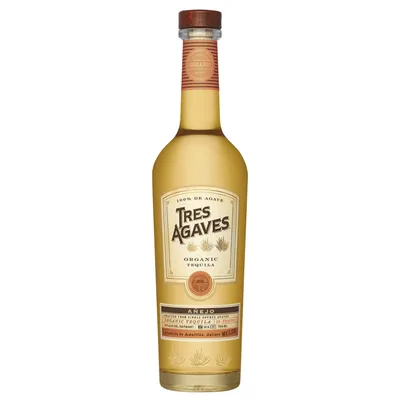 Tres Agaves Organic Tequila Anejo 750ml
