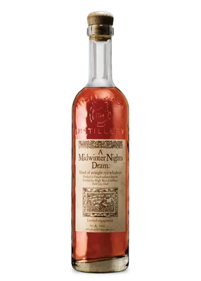High West A Midwinter Nights Dram Straight Rye Whiskey Act 10