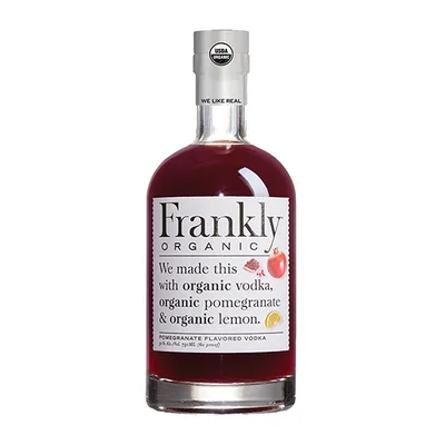 Frankly Organic Pomegranate & Lemon Vodka 750Ml