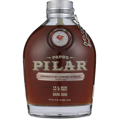Papa'S Pilar 24 Dark Rum Finished In Rye Whiskey Barrels 750ml