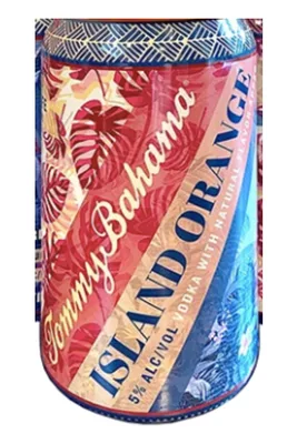 Tommy Bahamas Island Orange With Vodka 4p Can 12oz