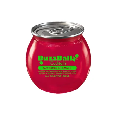 Buzzballz Cocktails Watermelon Smash