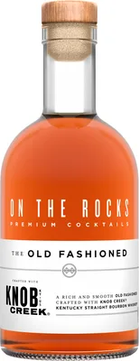On The Rocks Old Fashioned Knob Creek Premium Cocktail 375ml