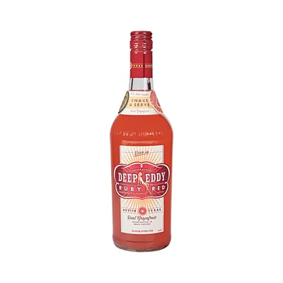 Deep Eddy Ruby Red Grapefruit Flavored Vodka, 750 Ml
