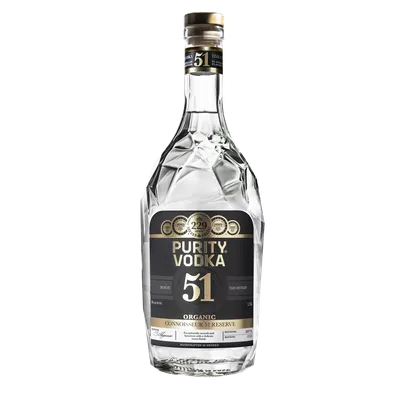 Purity Vodka Connoisseur 51 Reserve Organic