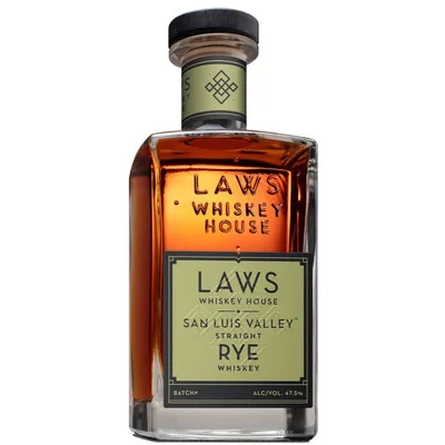 Laws Whiskey House San Luis Valley Straight Rye