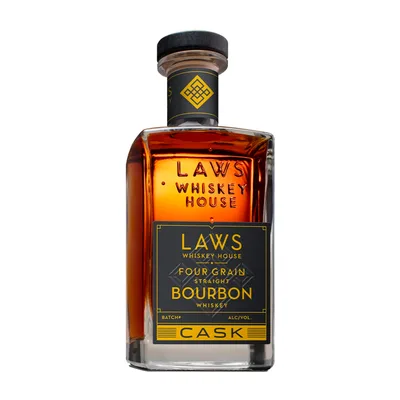 Laws Whiskey House A. D. Four Grain Cask Strength Straight Bourbon 750ml