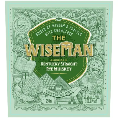 Kentucky Owl The Wiseman Rye Whiskey, Straight 750 Ml