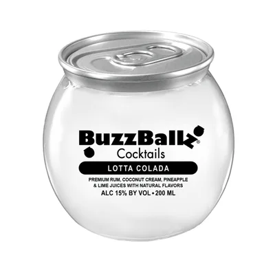 Buzzballz Lotta Colada Cocktail, 200 mL