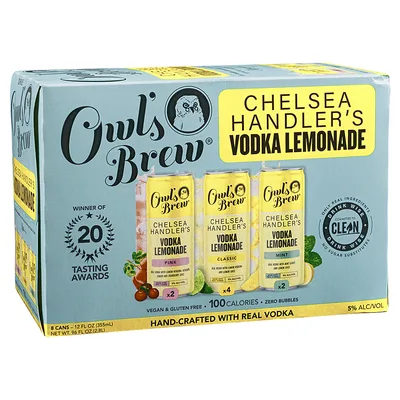 Owl's Brew Chelsea Handlers Vodka Lemonade