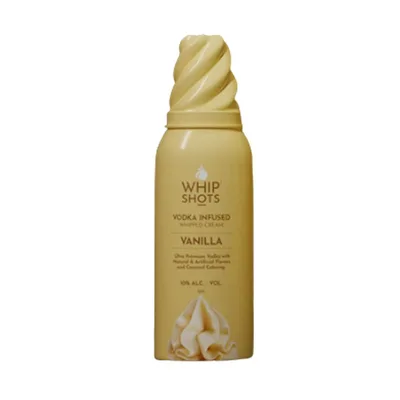 Whip Shots Vanilla Vodka Infused Whipped Cream