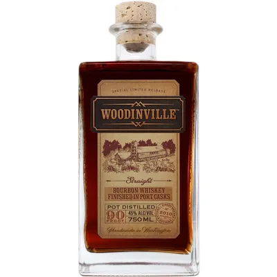 Woodinville Port Cask Finished Straight Bourbon Whiskey (750mL)