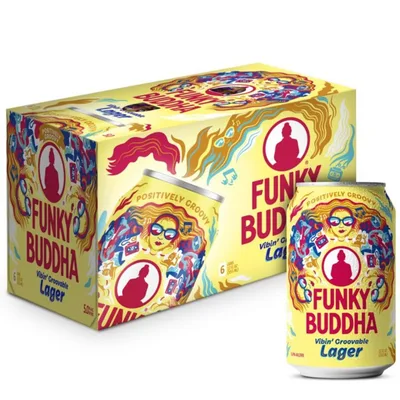Funky Buddha Beer, Lager, Vibin'
