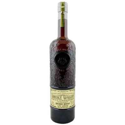 Smoke Wagon Uncut Unfiltered Straight Bourbon Whiskey - 750ml Bottle