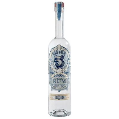 Big Five Silver Rum - 750ml Bottle