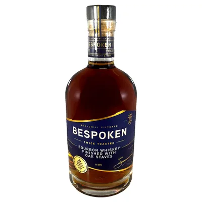 Bespoken Spirits Twice Toasted Bourbon Whiskey 750ml