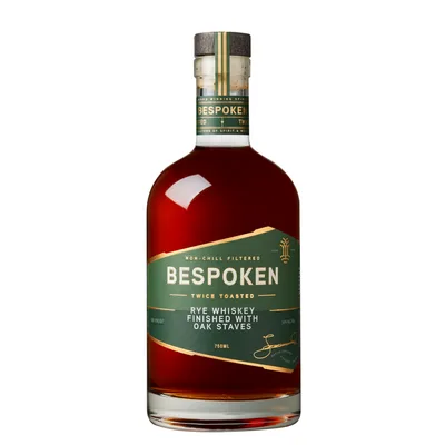 Bespoken Spirits Twice Toasted Rye Whiskey 750ml