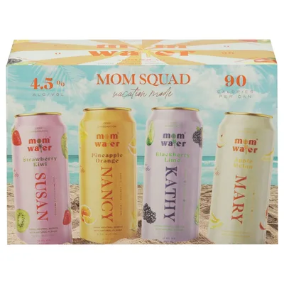 Mom Water Vodka, Vacation Mode Variety Pack