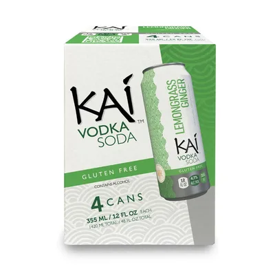 Kai Vodka Spirits Ginger Lemongrass Soda