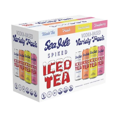Sea Isle Ice Tea Spiked Iced Variety Pack 12oz 8-Pack Can