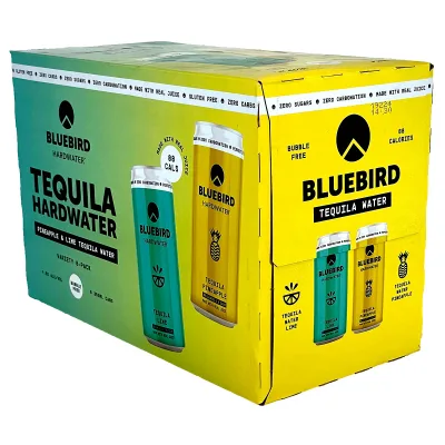 Bluebird Hardwater Tequila Variety Pack 8pk Can