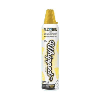 Whipped Fusion Non Dairy Whip Cream With Alcohol Limoncello