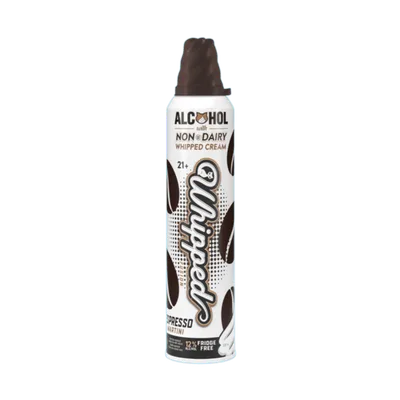 Whipped Fusion Non Dairy Whip Cream With Alcohol Espresso Martini