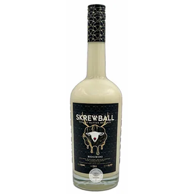 Skrewball Peanut Butter Whiskey Egg Nog 750ml