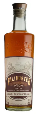 Filibuster Straight Bourbon Whiskey Dual Cask Finished 750ml