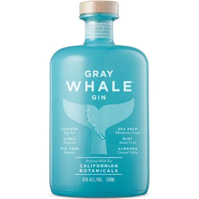 Gray Whale Gin Californian Botanicals 750 Ml