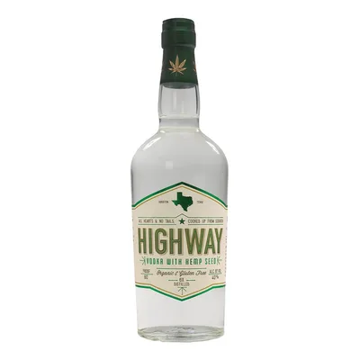 Highway Hemp Seed Vodka 750 Ml