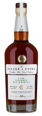 Savage & Cooke Lip Service Rye Whiskey 90 Proof