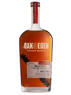 Oak & Eden Fired French Wheat Spire Bourbon Whiskey 750 ML