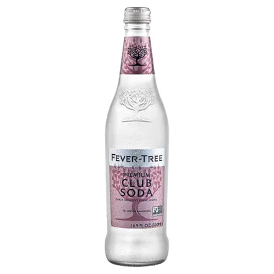 Fever-Tree Club Soda, Premium 16.9 Fl Oz