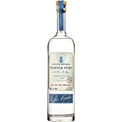 Tequila Ocho Single Estate Plata 750 Ml