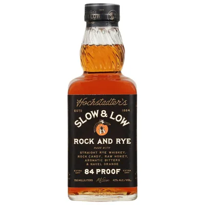 Hochstadter's Slow Low Rock Rye Whiskey