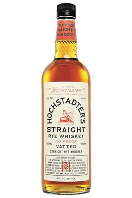 Hochstadter's Vatted 100 Proof Straight Rye Whiskey