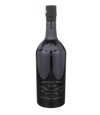 Lock Stock & Barrel Vatted Straight Rye Whiskey 750mL