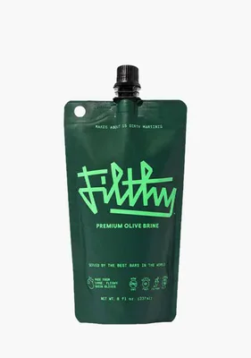 Filthy Food Premium Olive Brine 8oz Pouch